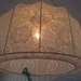 Lampshade, Pendant light Vintage lace in shabby chic style