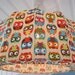 Large OWL Lampshade, Pendant light for kids room made in Retro Style