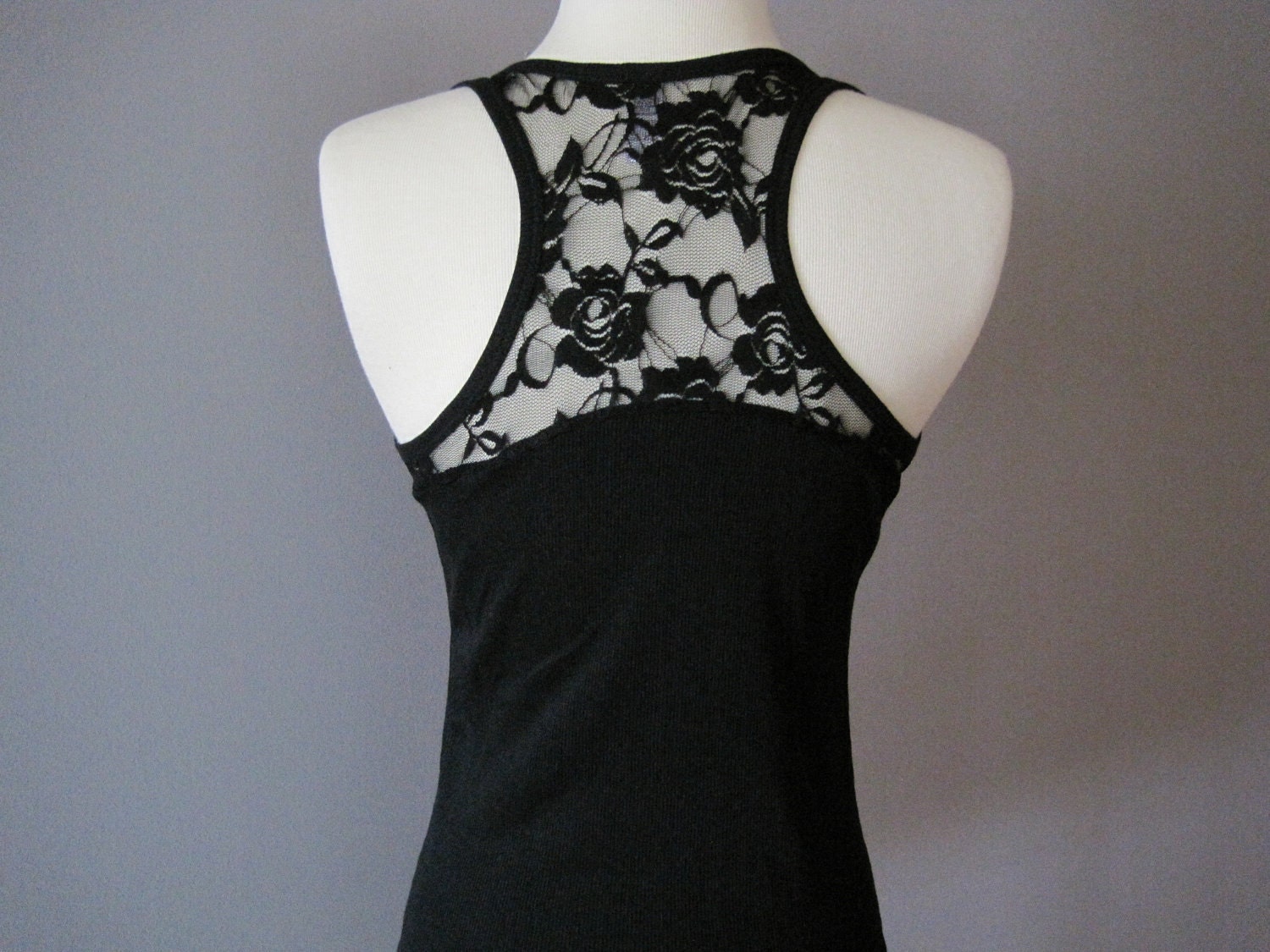 rhinestone ribbed tank