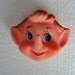 RESERVED for Susan...Vintage Christmas Pixie Elf Doll Face Vintage Doll Supplies