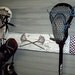 Lacrosse Stick Hanger Wall Rack Lax Team Colors Name Number Equipment Hooks Sports Theme Room Decor Personalized