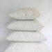 18x18 Square Down/Feather Pillow Insert, Extra Plump, Extra Filling