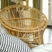 Mid century modern rattan chair