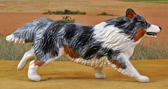 shetland sheepdog figurine