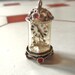 NUVO Vintage Sterling silver charm Anniversary clock