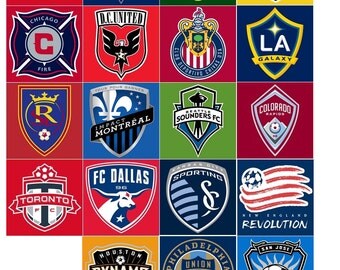 MLS Soccer team refrigerator magnets major league soccer