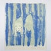 Two wolves. ORIGINAL SERIGRAPHY print