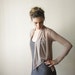 Stone Beige Women Cardigan