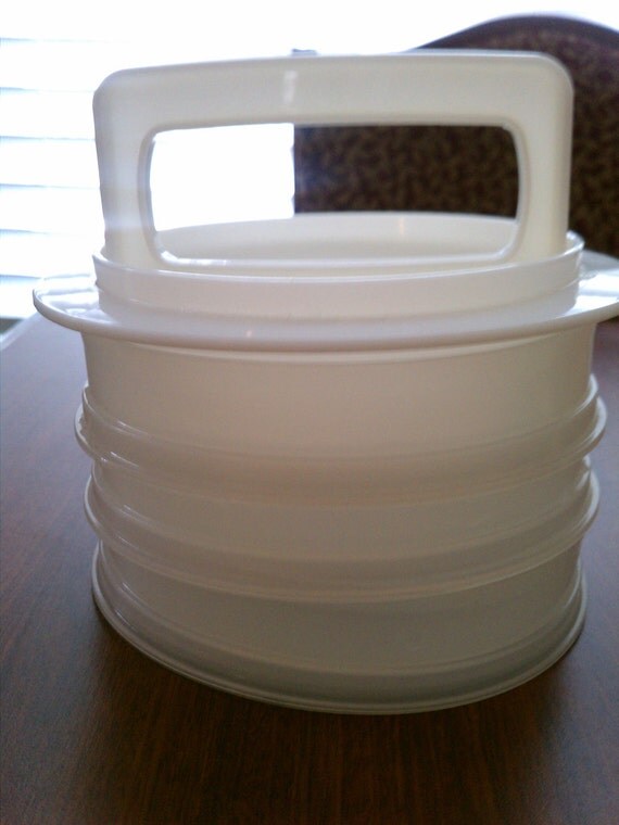 Vintage Tupperware Hamburger Patty Press