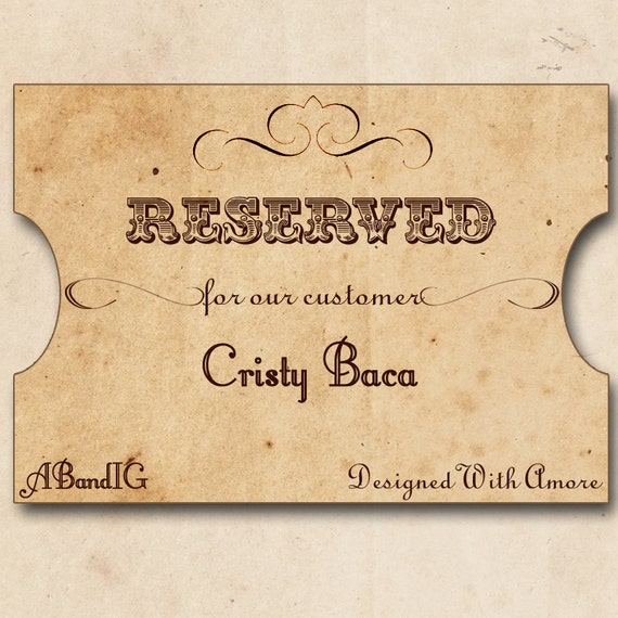 Printable VINTAGE WEDDING INVITATIONS Template Train Ticket