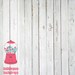 Painted-White-Wood- 24" x 24" -Vinyl Photography Backdrop Prop