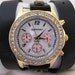 Black Leather Wrap Gold Watch. 30% Off - 59 Dollars Only. FREE SHIPPING