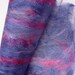 Decorative Paper for collage and textile crafts. Hand made silk paper. Lilac and Pink