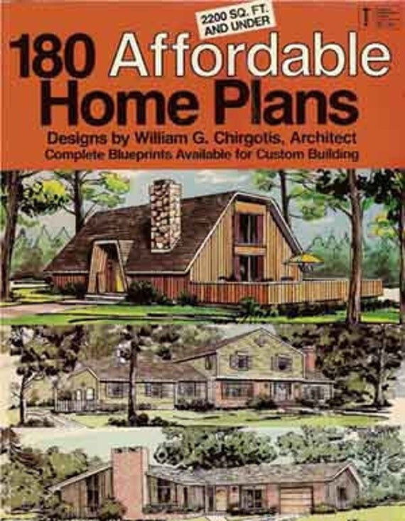 MID CENTURY MODERN  House  Plans  book  ranch home  plans 