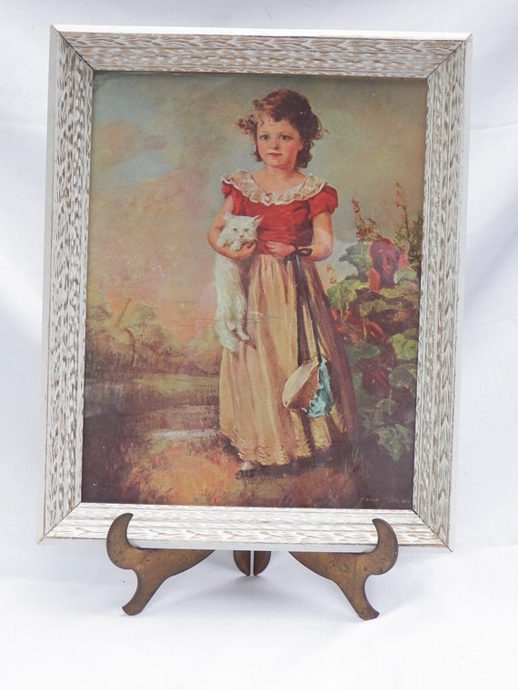 Vintage Vs Antique >> Vintage Jane Freeman Framed Print Chums by 1littletreasureshop Vintage Vs Antique >> Vintage Jane Freeman Framed Print Chums by 1littletreasureshop