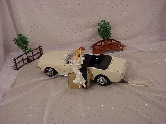 Ford mustang wedding cake toppers #9