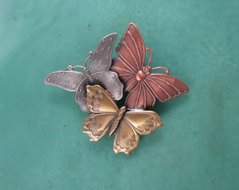 Butterfly Brooch- Butterfly Jewelry- Butterfly Pin