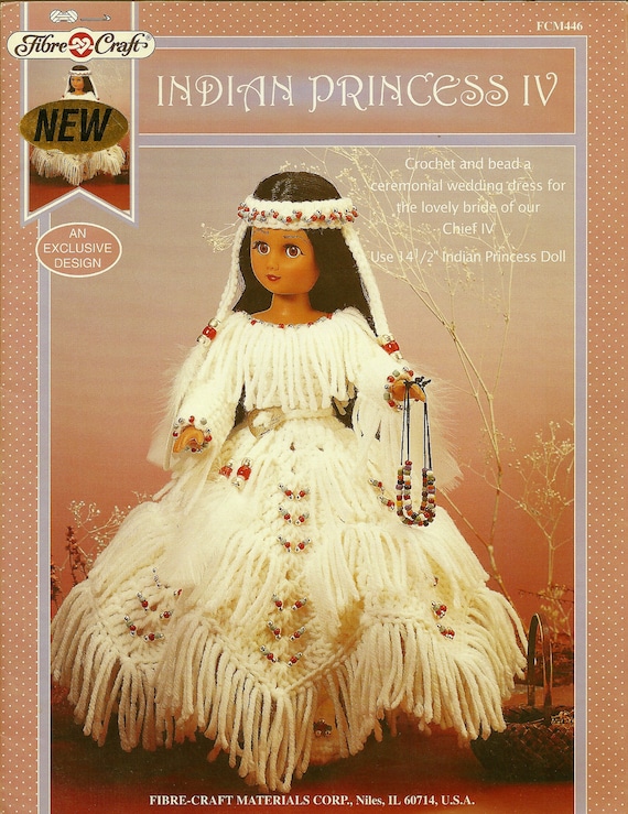 1995 Fibre Craft Native American Indian  Princess IV Ceremonial