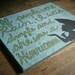 If People Were Rain... 12x16 Quote Canvas Painting