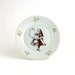 Alice in Wonderland with Flamingo Bird Decorative House Decor Vintage Porcelain Plate White Brown
