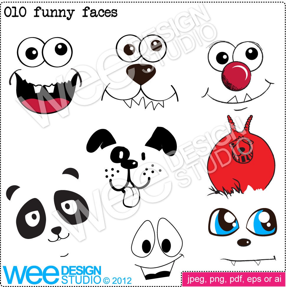 funny face clipart - photo #43