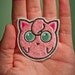 Jiggly Puff -- Embroidered Iron-on Pokemon Patch