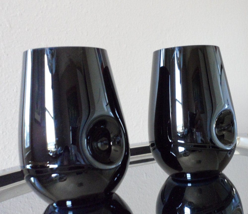 Riedel Black Sommeliers Stemless Tasting Wine Glasses