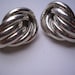Signed Sterling Silver Taxco Style Mexico DF Earrings TANE Orfebres 925