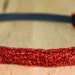 Red Sparkle NonSlip Headband - 3/4"