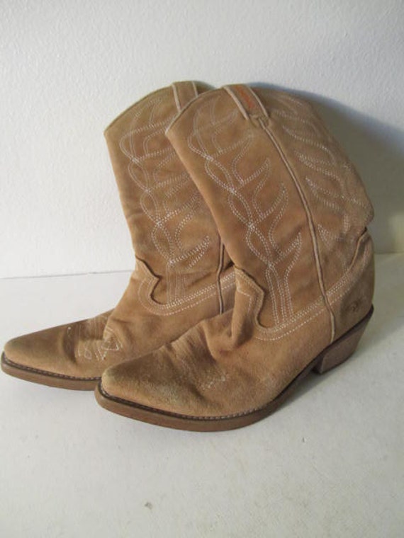 Vintage Rocket DOg Suede Cowboy boots 8