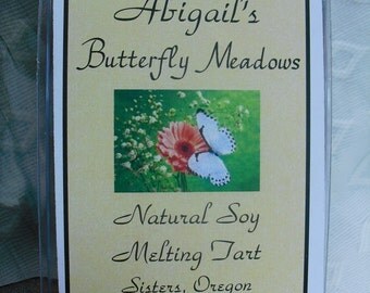 Butterfly Meadows Soy Melting Tart by Abigail's on Main