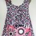 ON SALE: Pink & Gray multi dot apron style pinafore APRON size 3T