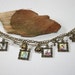 SALE - Alice in Wonderland Multi Chain Picture Charm Bracelet OOAK - Down the Rabbit Hole