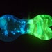 Custom Order - Glow In The Dark Glass Dog Tag