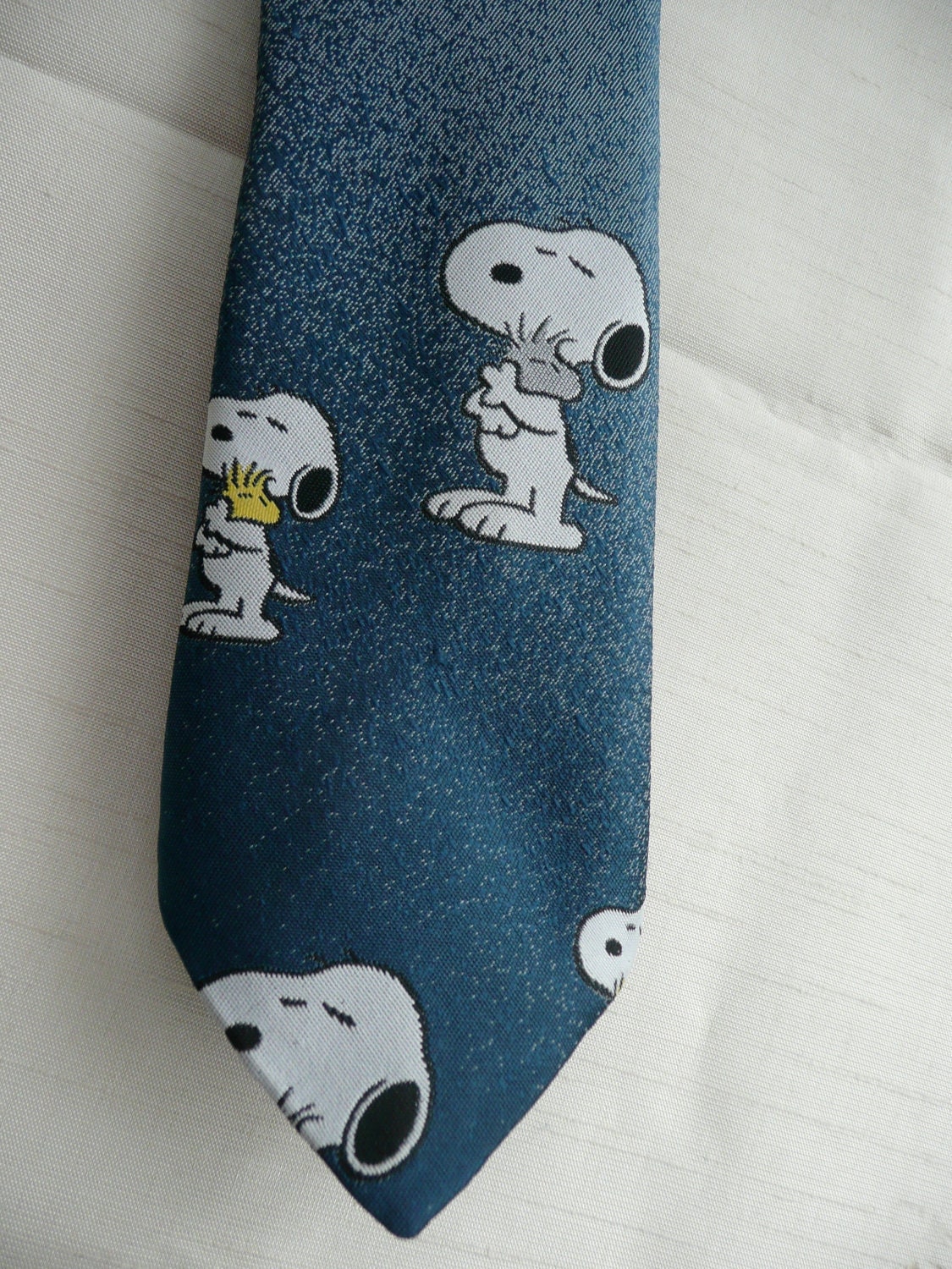 Vintage Mens Necktie Charlie Brown Tie Snoopy Tie