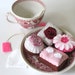 Play Food, Felt Food, Felt Sweets, Felt Cupcakes