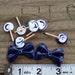 Bows and Lolli Lolli Lollipops (blue and white)