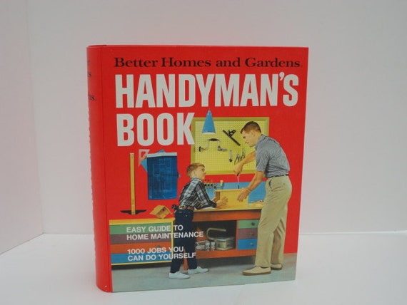 Vintage Handyman Book 1970 Better Homes and Gardens Home