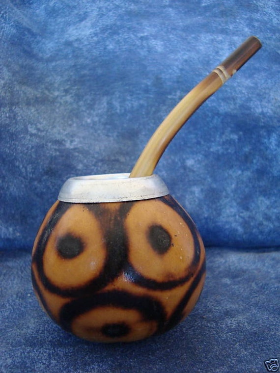 W Dependable Stainless Steel Yerba Mate Tea Gourd Bombilla