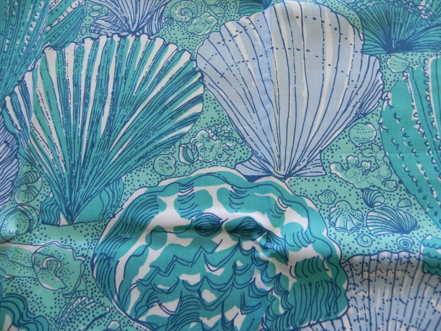 Key West Handprint Fabric in Colorful by baublesandblingforu