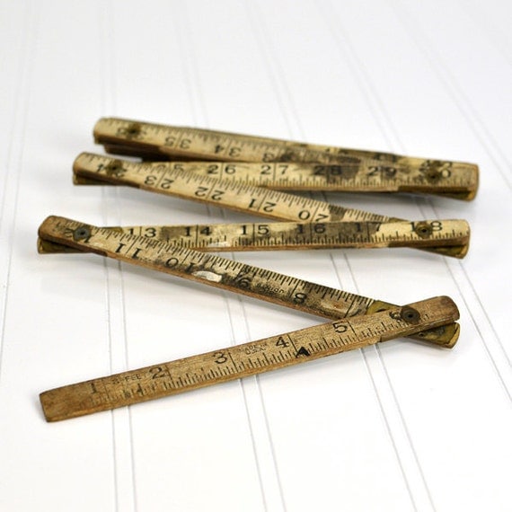 Folding Carpenter's Ruler Extension 6' Wooden