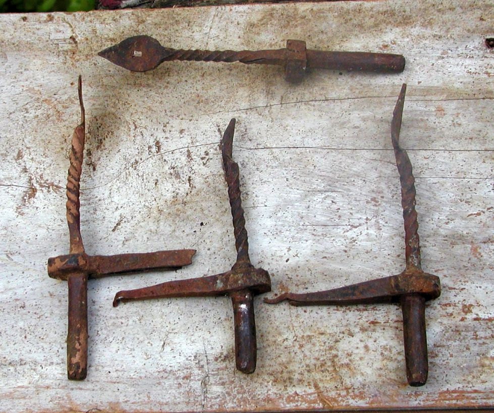 Shutter Dogs Antique Hinges Hardware Colonial