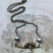 Love Bird Necklace, Pearl Necklace, Bird Jewelry, Antique brass necklace