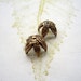 Handmade flower beads, mini pod beads, small seed head beds