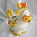 Fun, Kitsch and Retro Bessie The Cow Daisy Creamer Pitcher - Signed GEO. Z. LEFTON - Vintage 1970