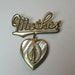 Mother Locket Pin with Virgin Mary
