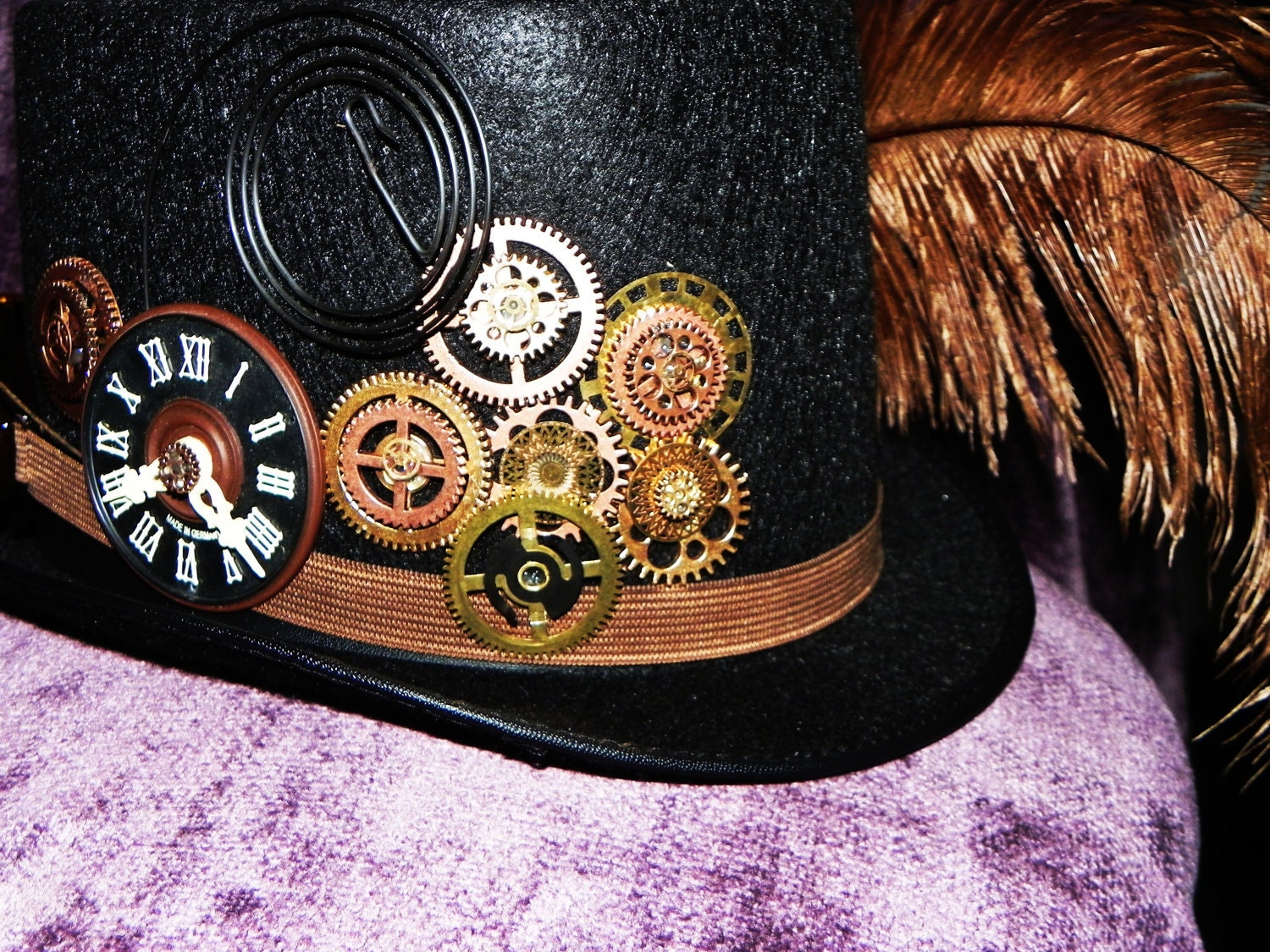 Steampunk Top Hat with Goggles