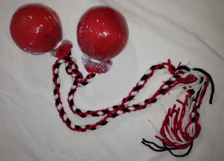 Balles Poi Pour Danse – Accessoire Portable Pour Danses Polynésiennes, Danse Du Ventre Et Yoga – Design Réglable Avec Sangle