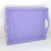 Pretty Purple Tray - Shabby Chic Distressed - Organization