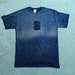 Doctor Who TARDIS Bleached Homemade Galaxy Tshirt Free Shipping (In the US)